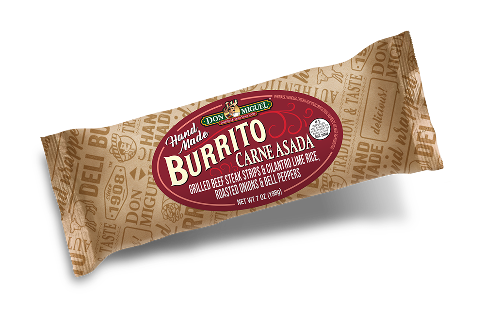 Don Miguel deli style carne asada burrito.