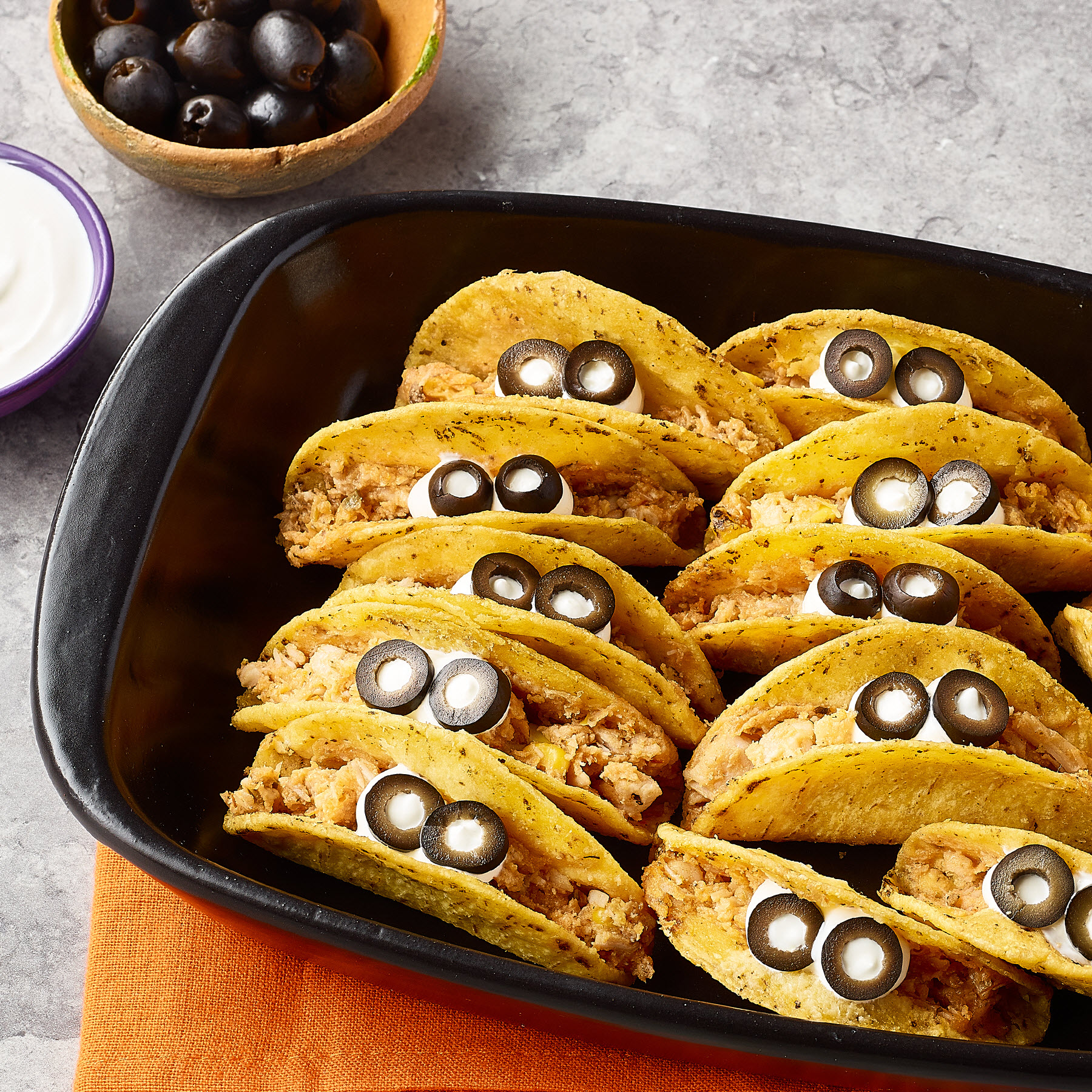 Spooky Mini Tacos