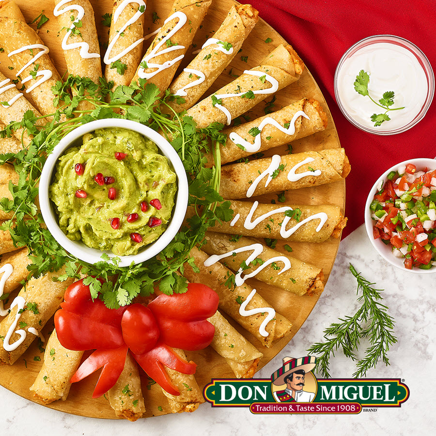 Don Miguel flautas wreath.