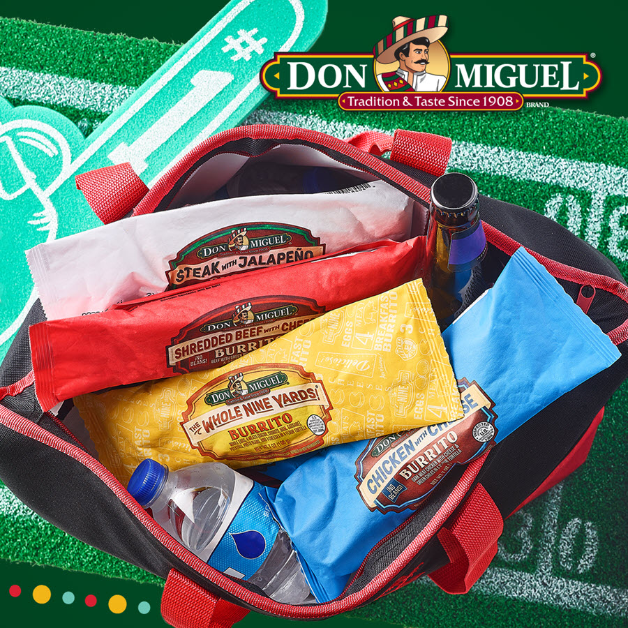 Don Miguel tailgate burritos.